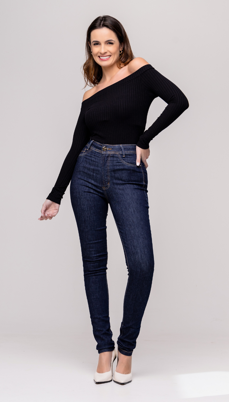 Calça Jeans Skinny Colegial - REF 1030