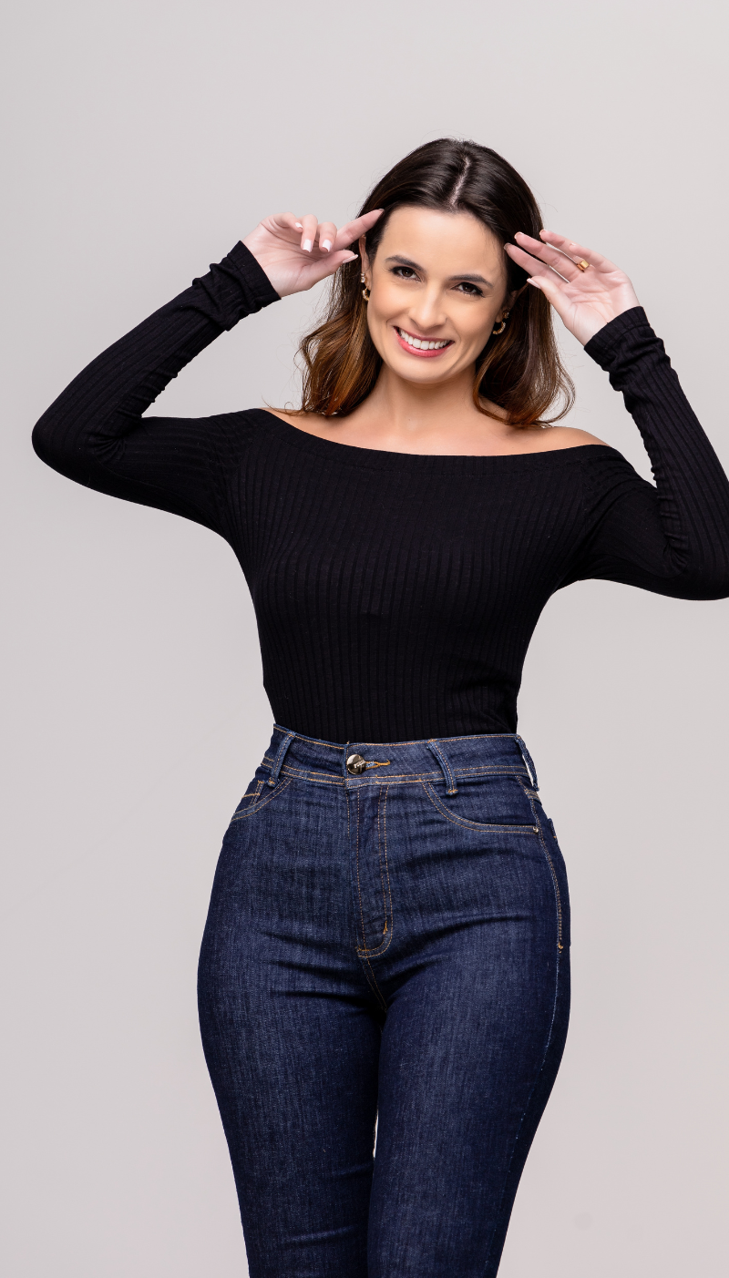 Calça Jeans Skinny Colegial - REF 1030 - Imagem 2