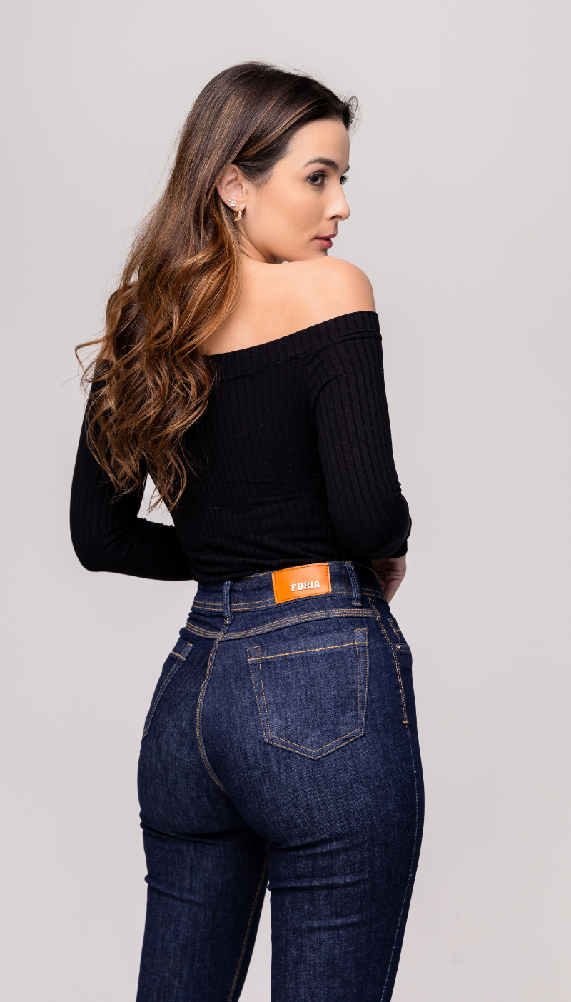 Calça Jeans Skinny Colegial - REF 1030 - Imagem 3